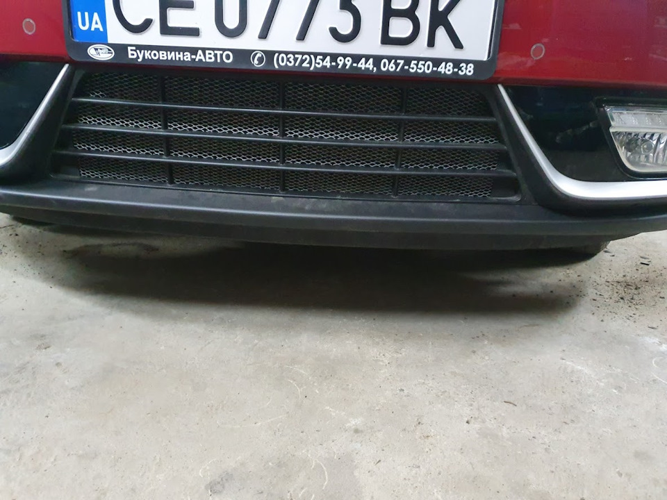 Доробка переднього бампера з установкою металевої сітки 1