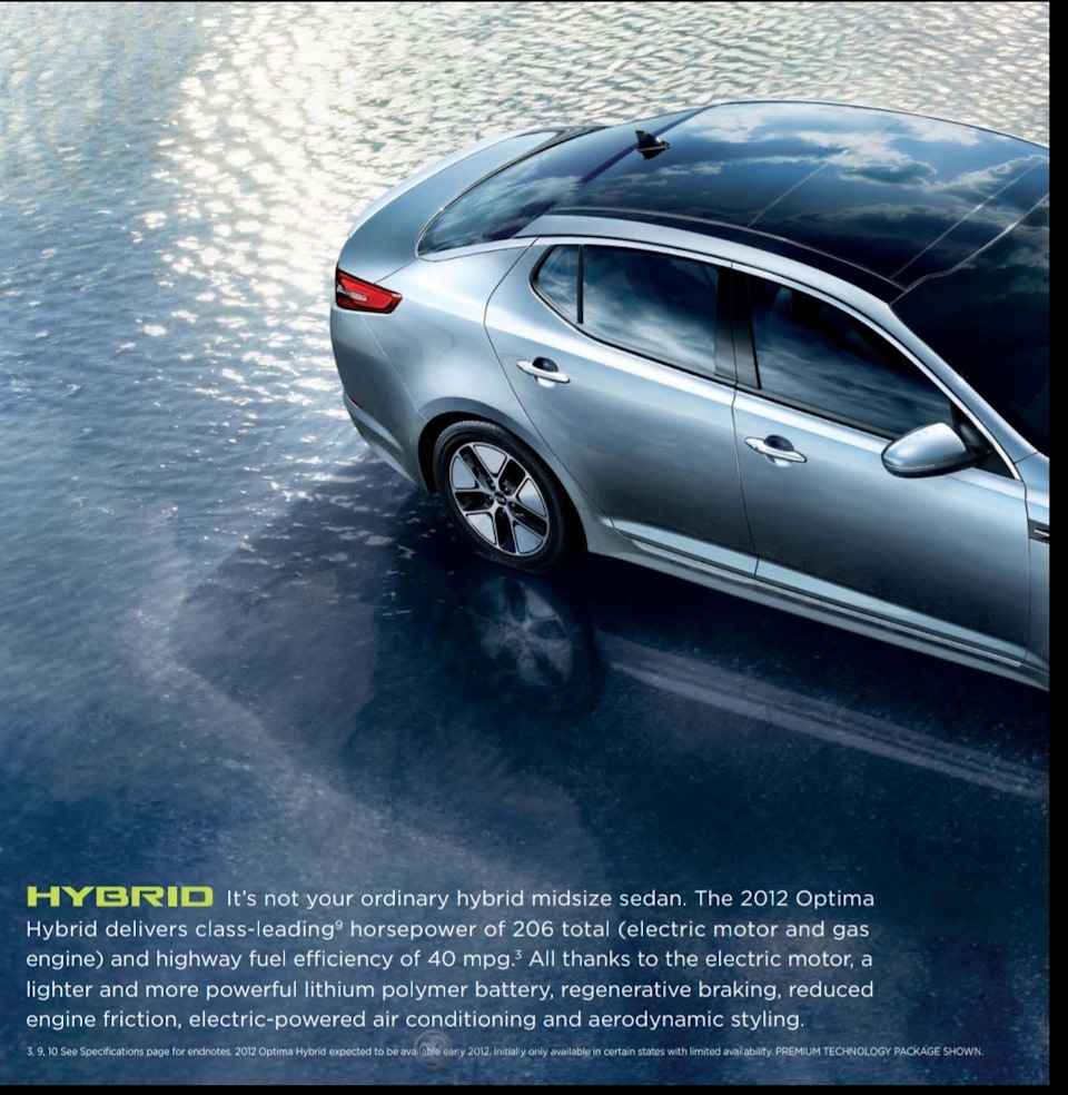 1. Комплектації Kia Optima в США 4