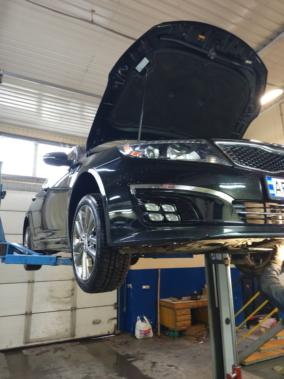 Заміна мастила в АКПП A6LF2 1
