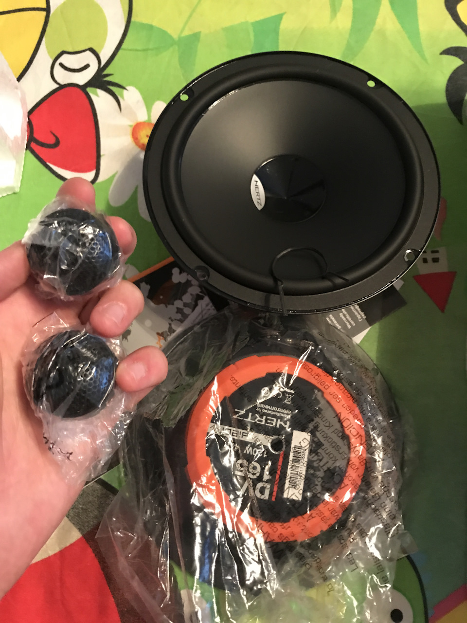🎸 HERTZ DV 165 120W + Активний саб Pioneer TS-WX120A 1
