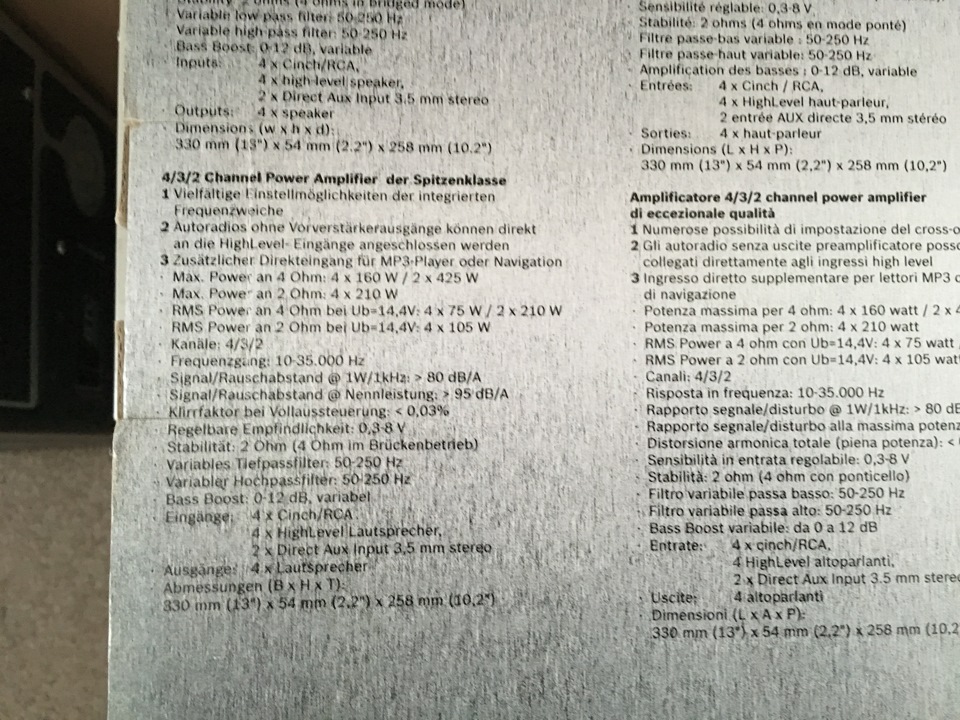 Встановлення підсилювача на фронт та тил. 3