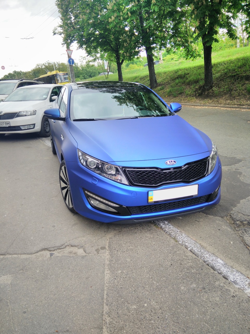 Зустрічайте, перша у світі Kia Optima у кольорі Arlon Deep Ocean! 4