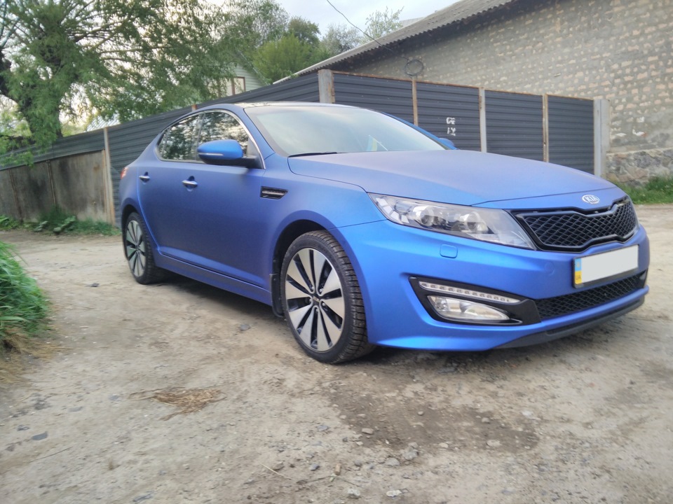 Зустрічайте, перша у світі Kia Optima у кольорі Arlon Deep Ocean! 3