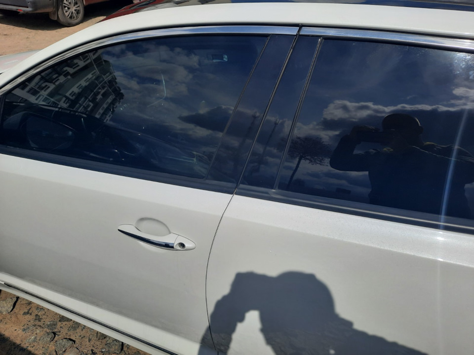 Антисолярій лайт: тонування переднього скла optima sxl. 4