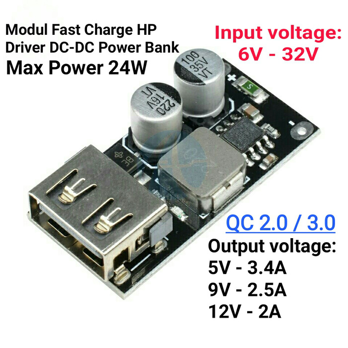 Бюджетна Quick Charge 3.0/2.0 заряджання 1