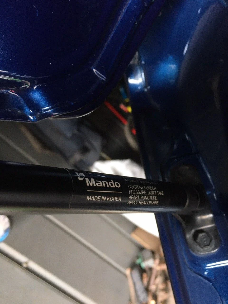 Нові амортизатори для ляди Mando