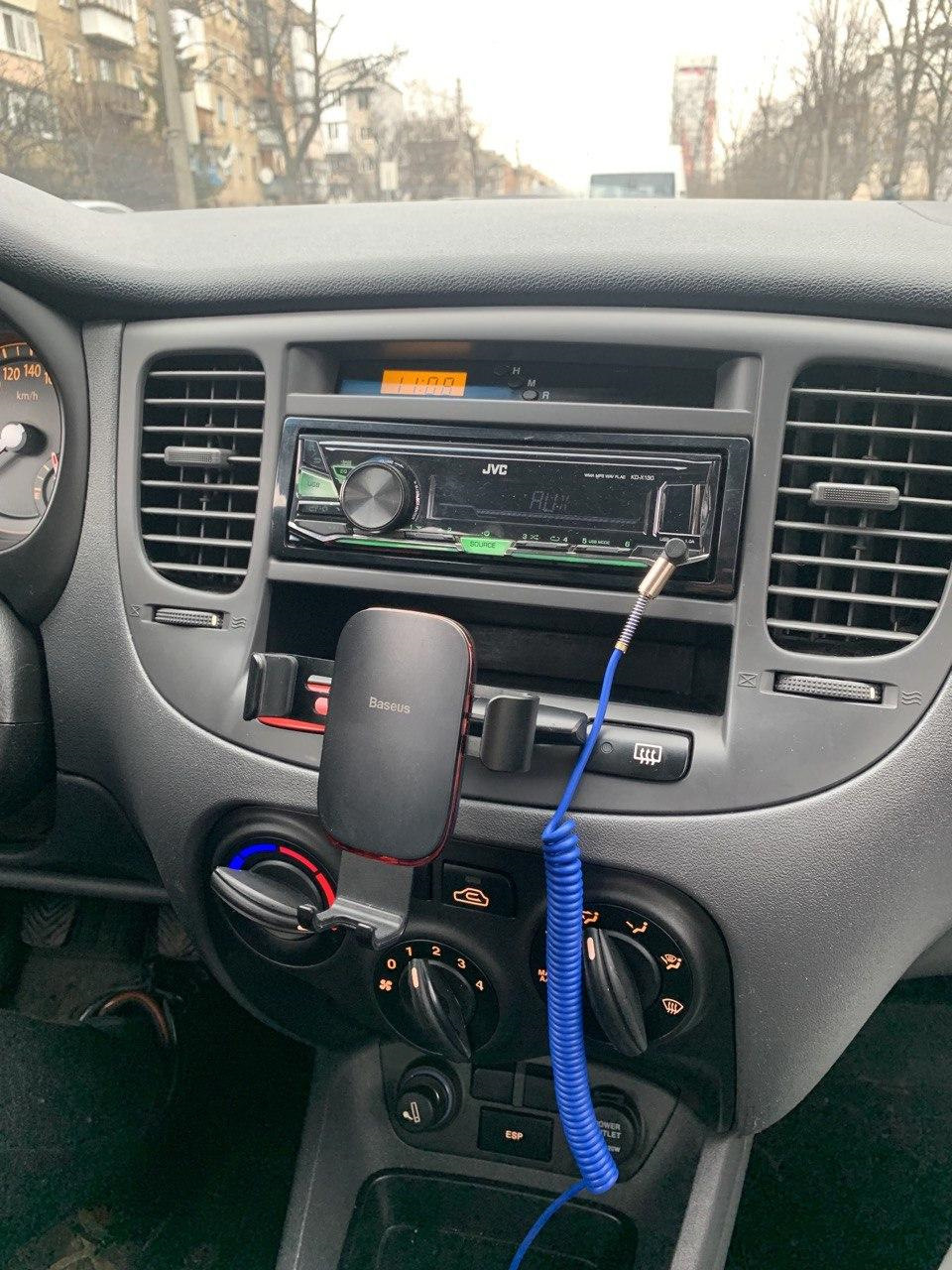 Тримач телефону BASEUS у картоприймач Kia Rio JB 2 1