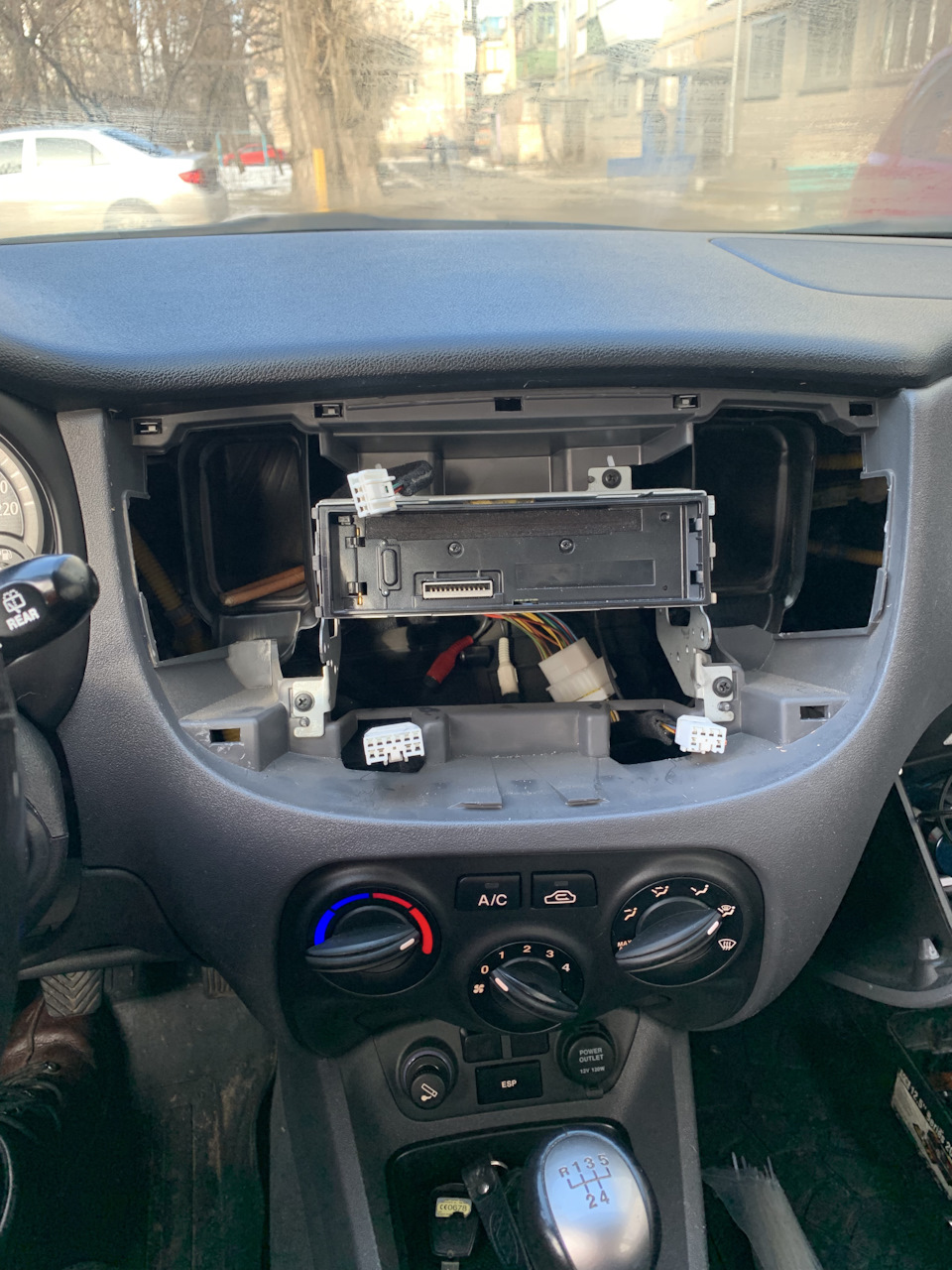 Заміна штатної магнітоли 1 Din Jvc Kia Rio JB 2 3