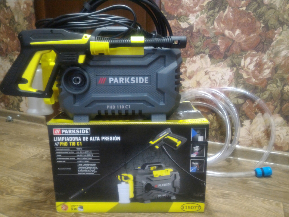 Минимойка parkside phd 110 c1 1