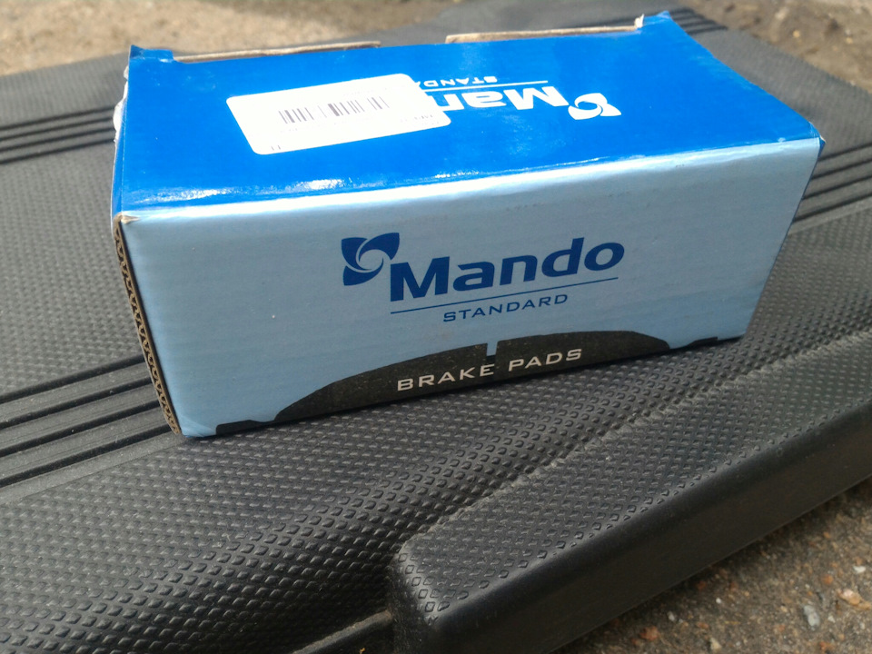 Заміна задніх гальмівних колодок MANDO MPK37 1