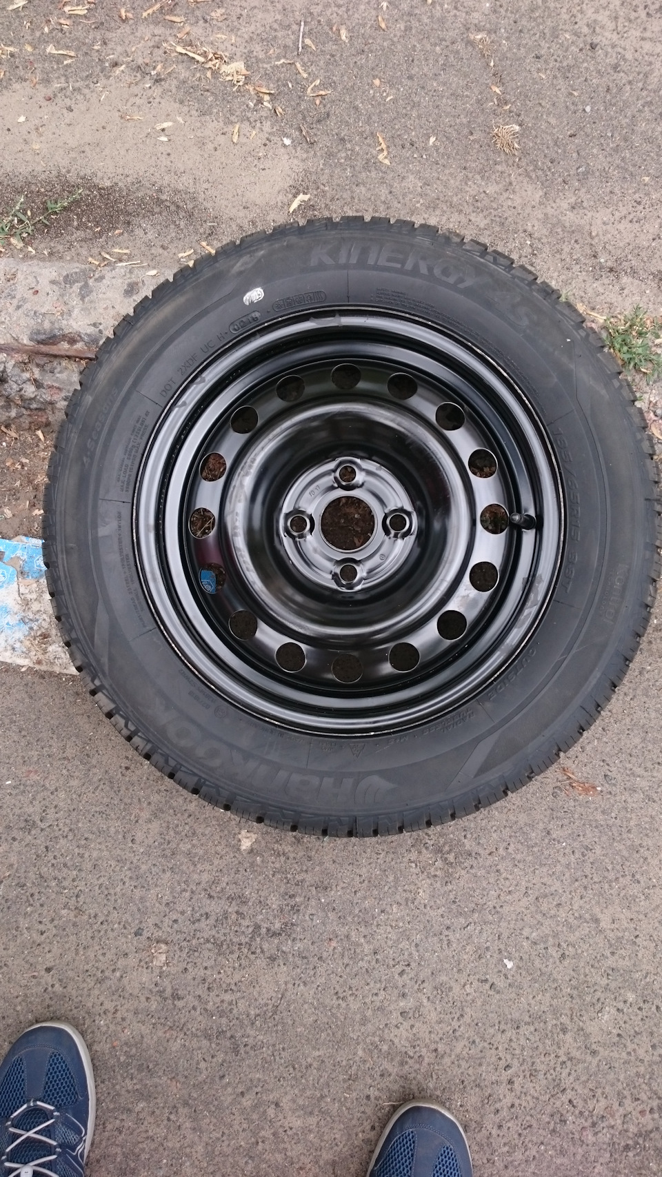 Запасне колесо замість докатки 2