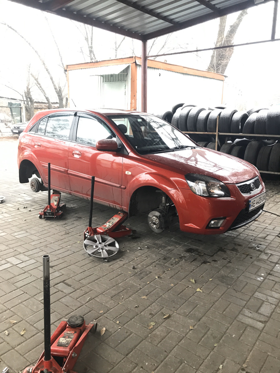 Шиномонтаж зима HANKOOK WINTER I*PIKE RS2 W429 1