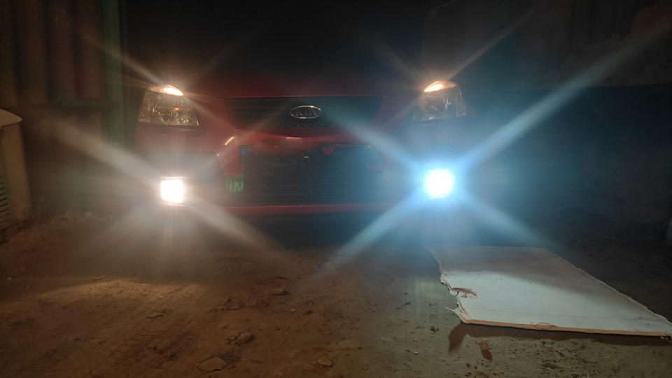Led у ПТФ 4