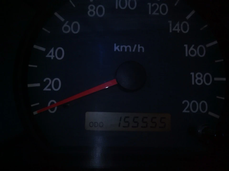 Доїхали до 155555 км)