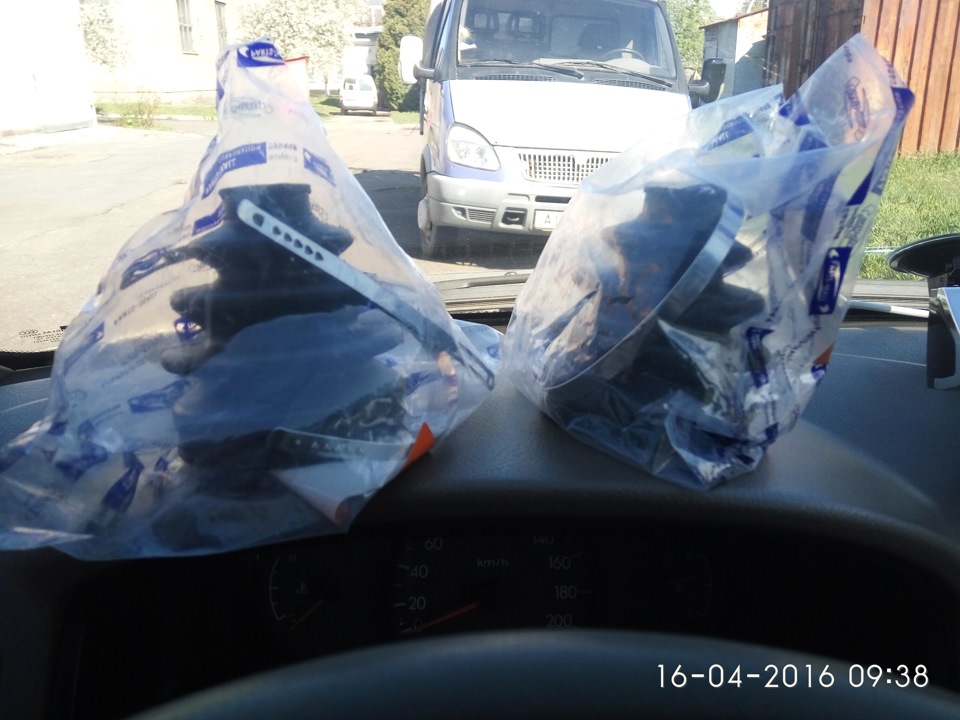 заміна пильника зовнішнього ШРУСа + стійки стабілізатора + лівого важеля 2