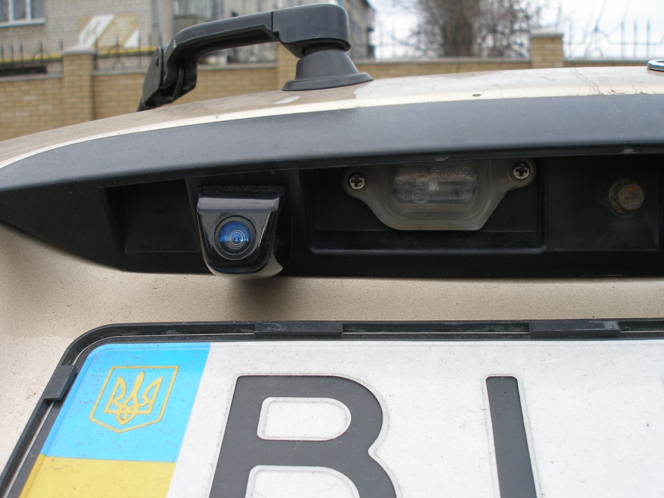 Камера заднього виду. 1