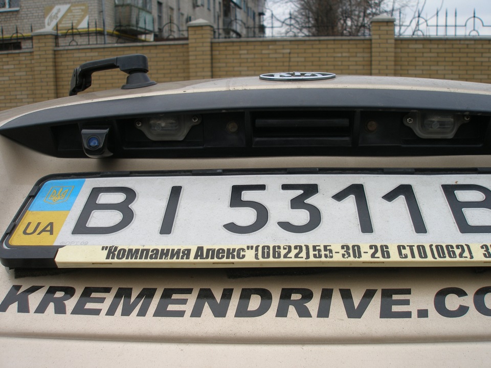 Камера заднього виду. 2