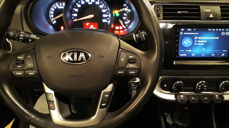 Круїз контроль на kia rio UB 5