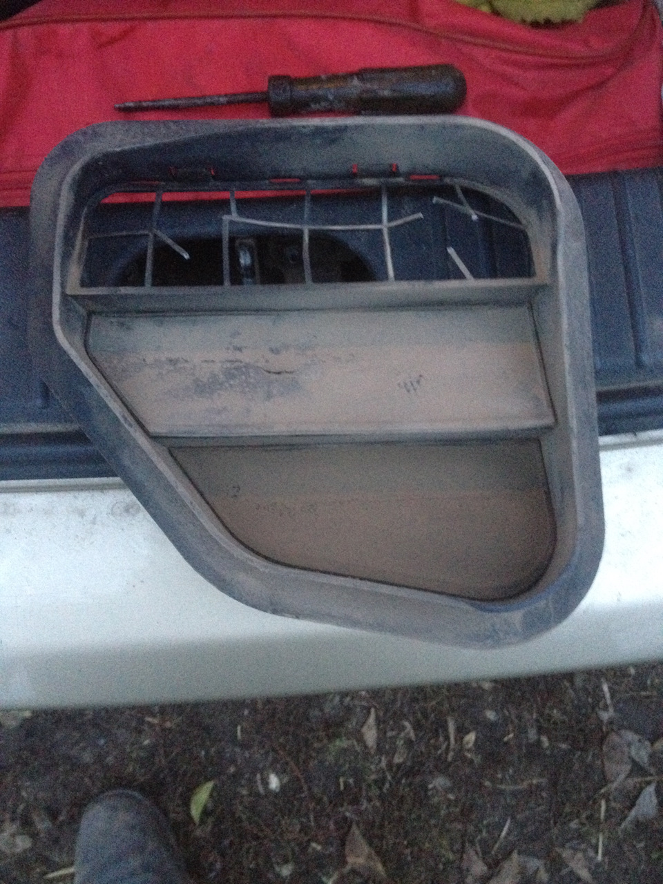 Грати вентиляції салону (боротьба з пилом) 2