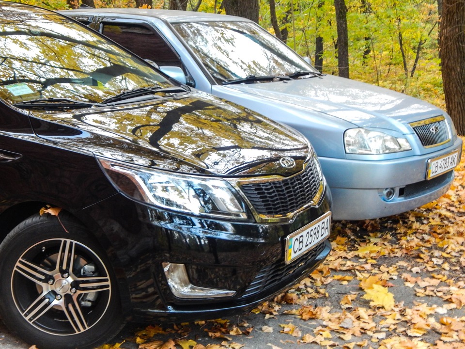 KIA RIO vs Chery Amulet) Можна сказати трохи осінніх фото. 3