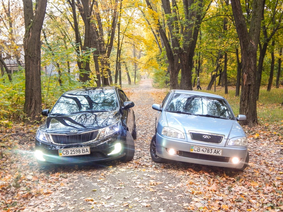KIA RIO vs Chery Amulet) Можна сказати трохи осінніх фото. 4