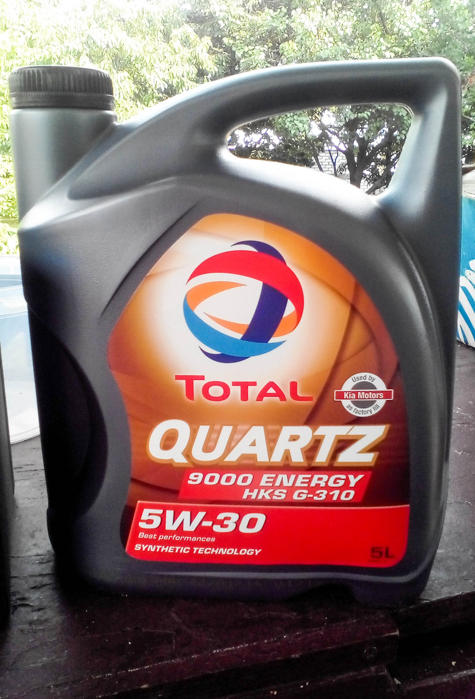 107.KIA RIO III (NEW 2012): Total Quartz 9000 Energy HKS G-310 5W-30 3