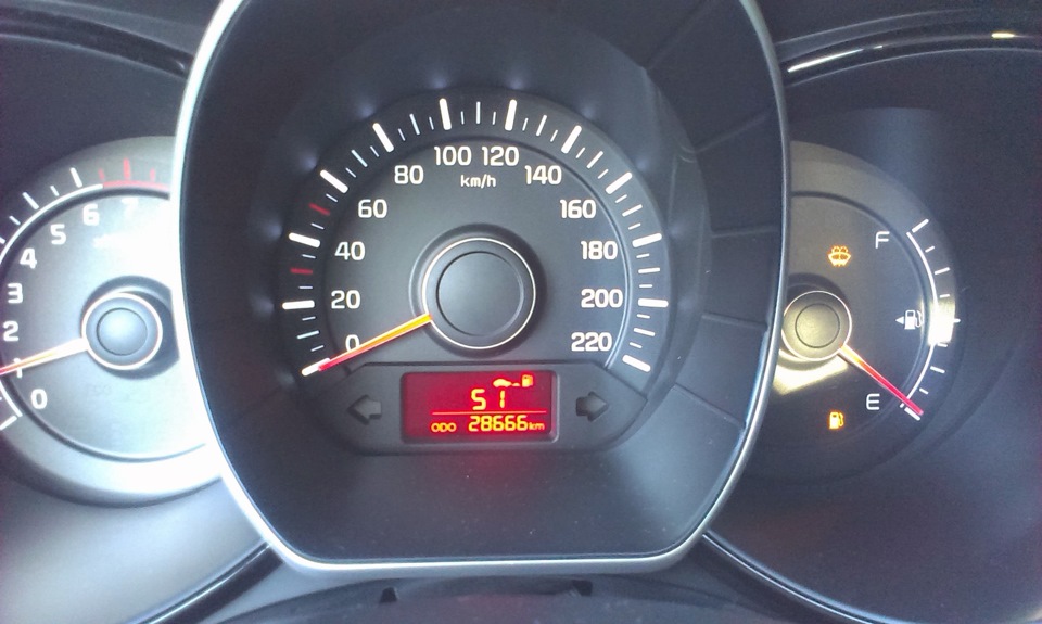 22.KIA RIO III (NEW 2012); Одометр II 2