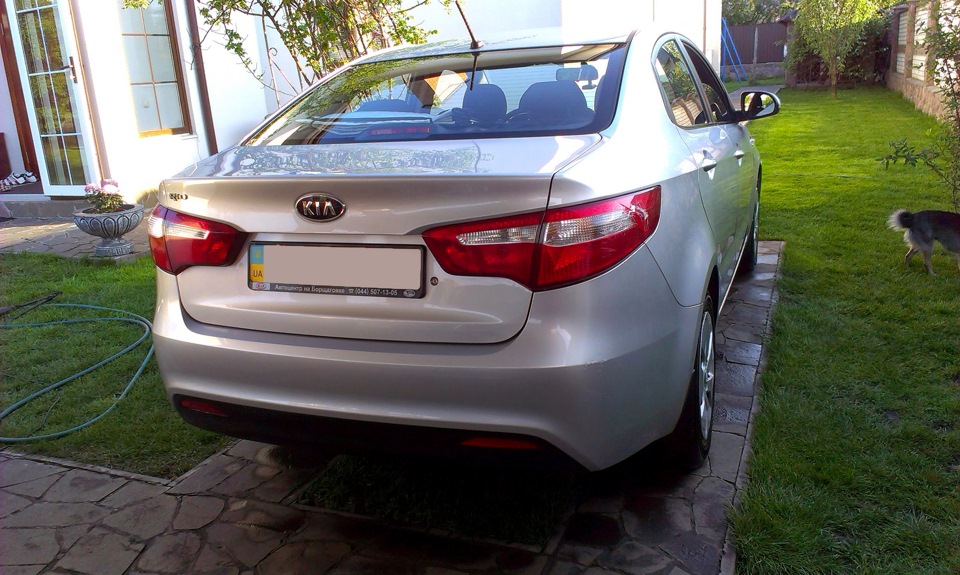 23.KIA RIO III (NEW 2012); Мойка. Моем! Чисто! Чисто! 5