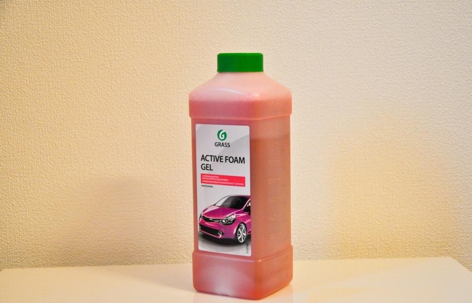 43.KIA RIO III (NEW 2012); Безконтактний автошампунь GRASS Active Foam Gel 2