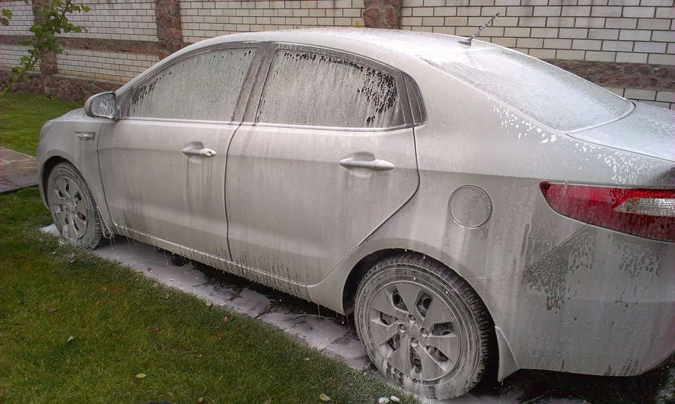 45.KIA RIO III (NEW 2012); Безконтактне миття своїми руками. 2