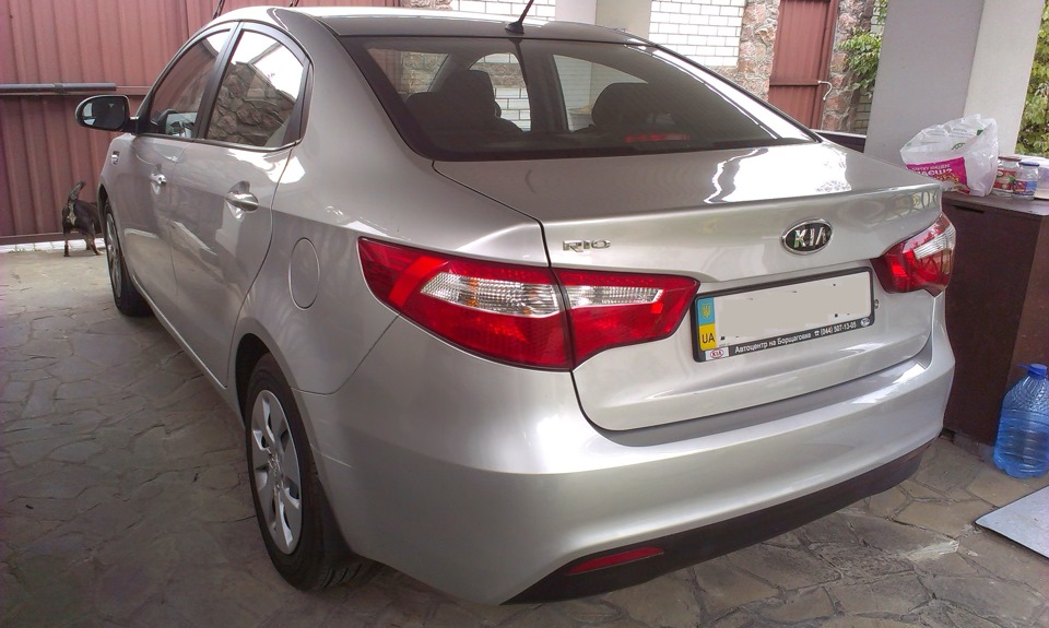 45.KIA RIO III (NEW 2012); Безконтактне миття своїми руками. 5