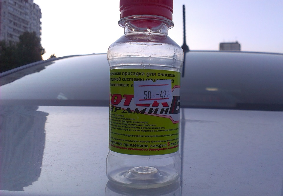 80.KIA RIO III (NEW 2012); NANOprotec — щеплення в бензин Totec Pyramine B (на 50 л). 1