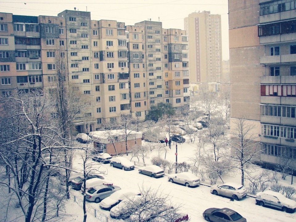 11) Перший сніг + лампи головного світла + лампи ПТФ 1