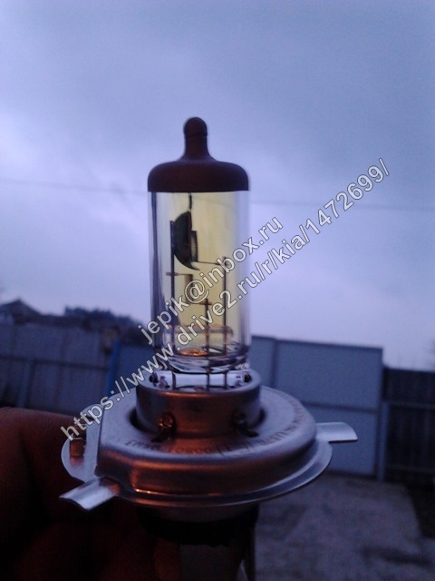 Заміна штатних ламп на OSRAM ALL SEASONS H4 2