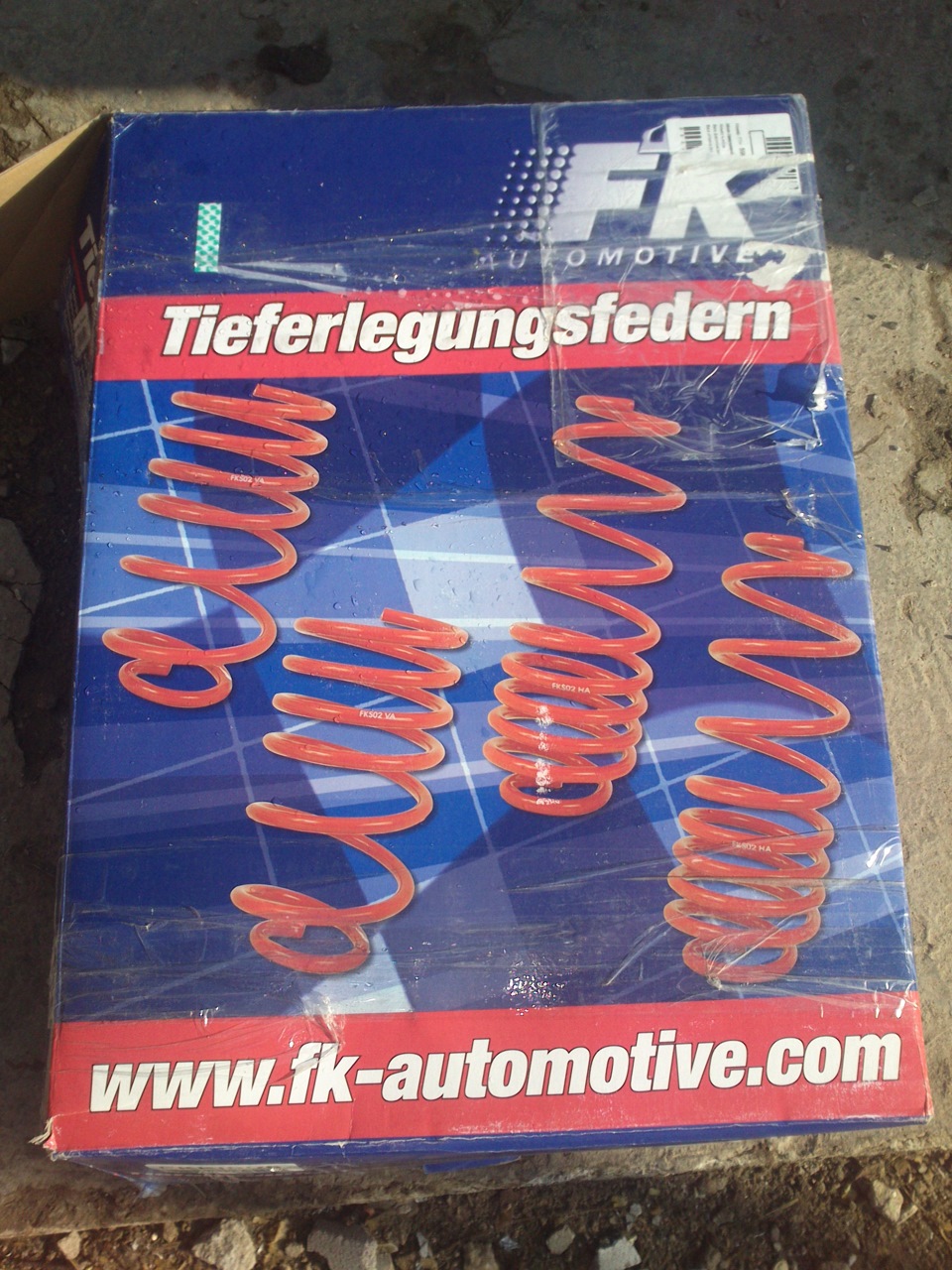 Пружини Fk Automotive (-35мм) 4