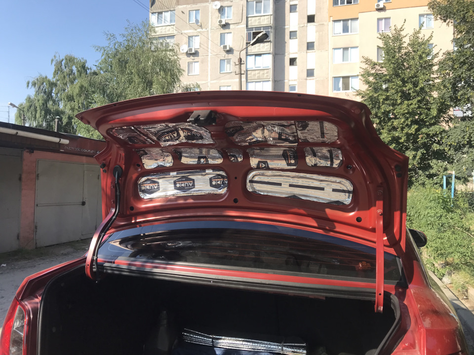 Віброізоляція кришки багажника 3