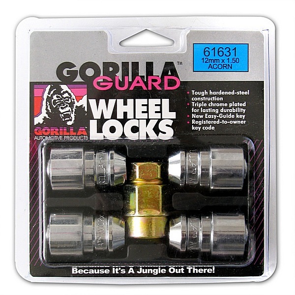 Захист коліс: секретки Gorilla Guard 1