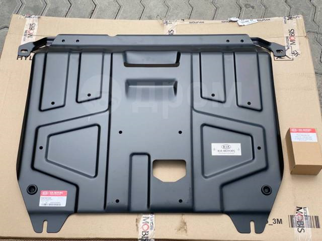 Встановлення оригінального захисту двигуна Kia Rio 3G 1