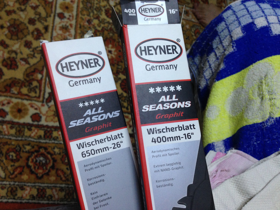 Winter is coming — Щітки Heyner All season. 1
