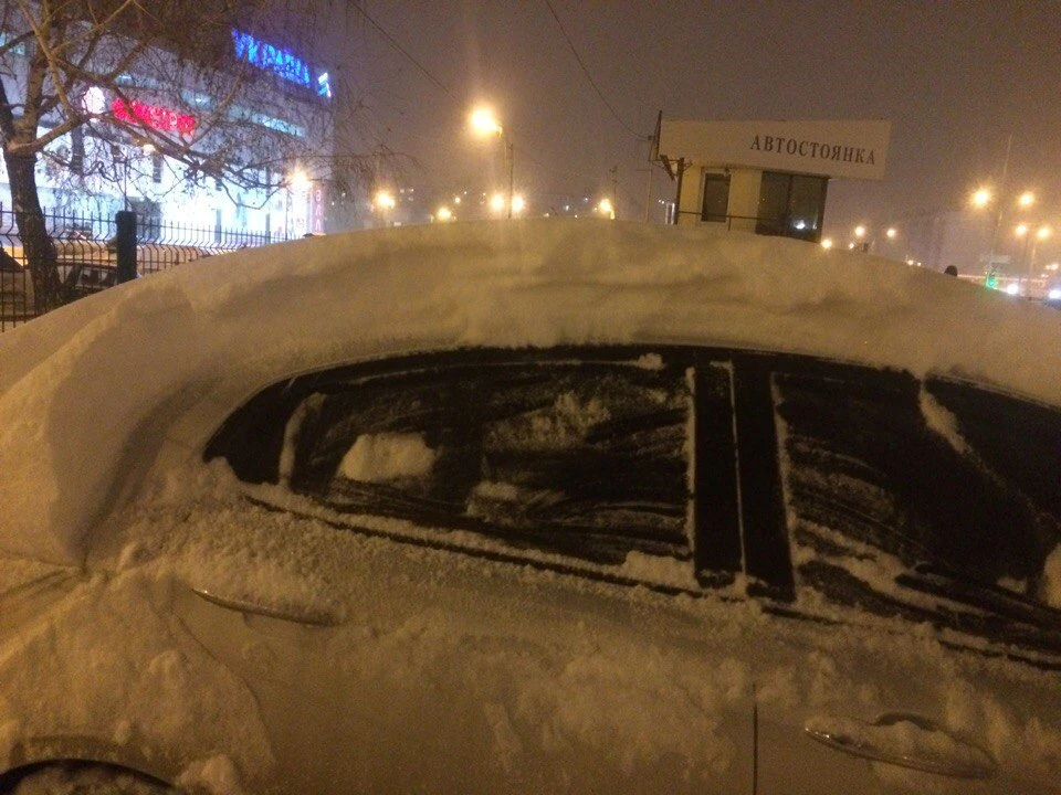 Досить! Досить цього снігу :)