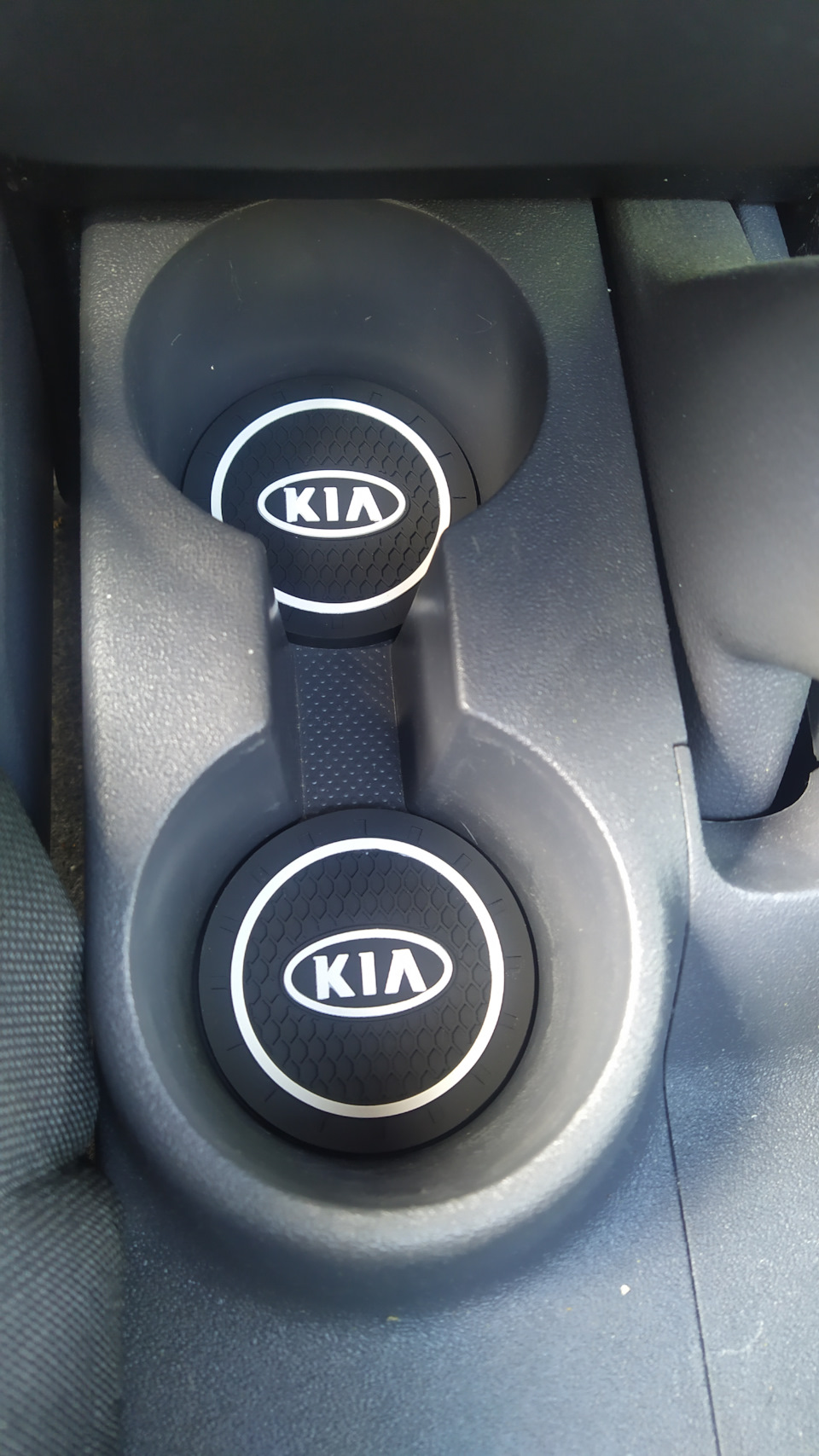 Накладки на пороги Kia rio 1.4 jb 4