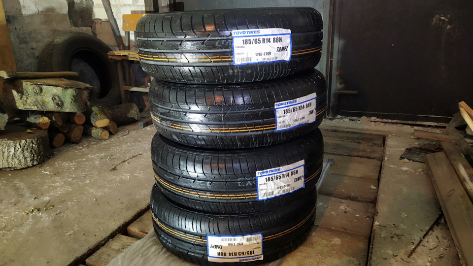 Нові шини на літо TOYO Tranpath MPZ 185/65R14 86H 1