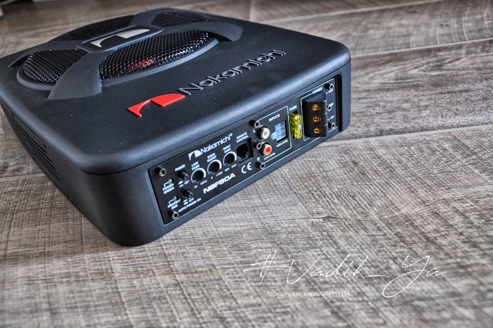 ACTIVE SUBWOOFER Nakamichi NBF80A 5