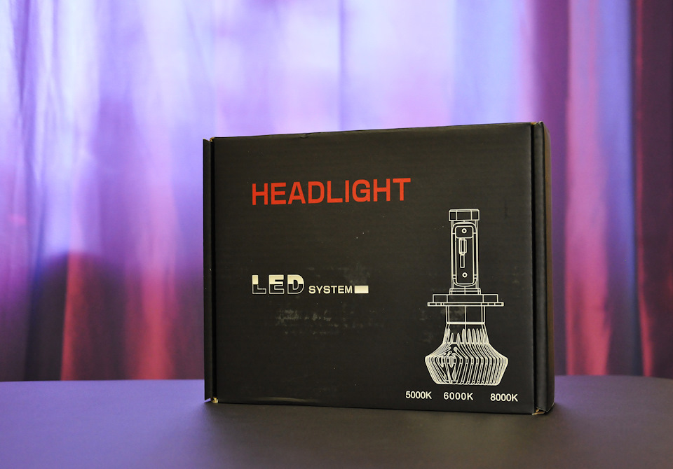 LED лампи ближнього та далекого світла H4 with Philips chips 2