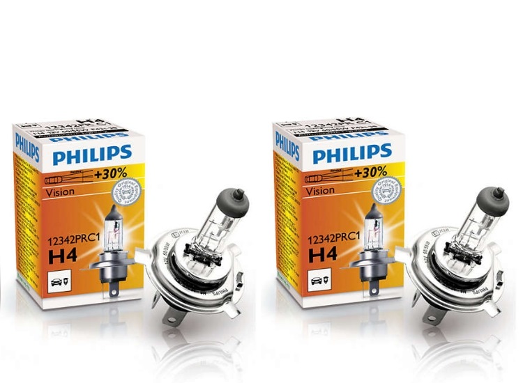 Заміна штатних ламп на Philips 12342PRC1 1