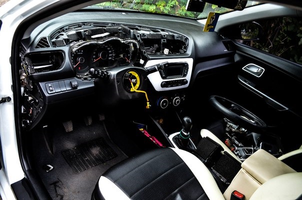 Доробка салону авто White-Black 5