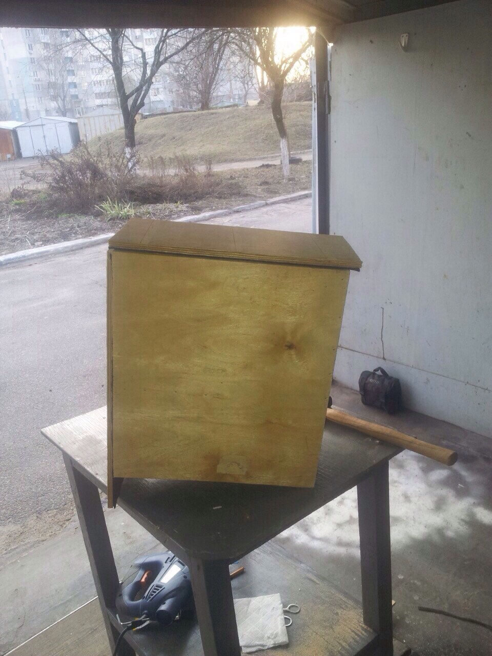 Мій підлокітник готовий. 5