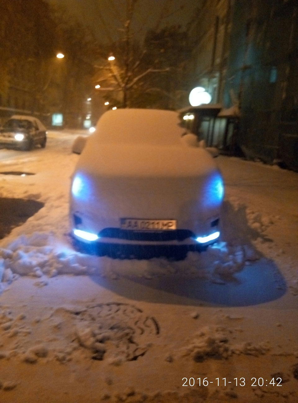 До Києва прийшла зима 2