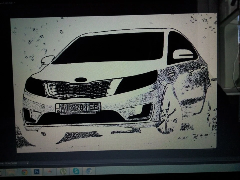 Логотип KIA RIO UKRAINE CLUB