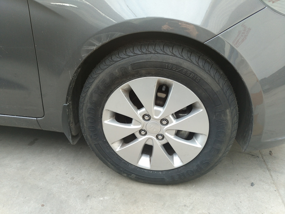 Літня гума GoodYear Eagle Sport 195/65/R15, або прощай Kumho! 5